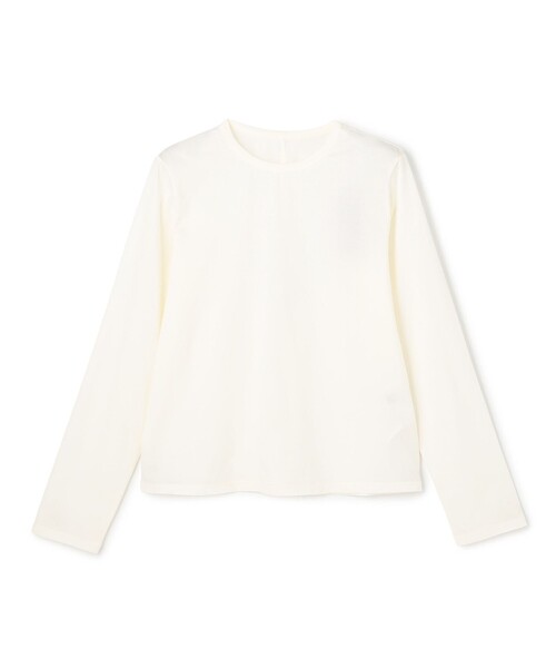 UNFILO(アンフィーロ)の「【2点セット】ラッセルレース キャミレイヤード Tシャツ(Tシャツ/カットソー・レディース・ホワイト系・MEDIUM/SMALL)」の11枚目の写真