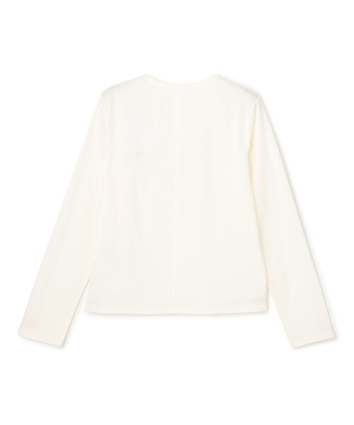 UNFILO(アンフィーロ)の「【2点セット】ラッセルレース キャミレイヤード Tシャツ(Tシャツ/カットソー・レディース・ホワイト系・MEDIUM/SMALL)」の12枚目の写真