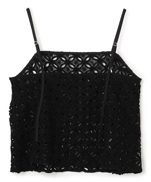 UNFILO(アンフィーロ)の「【2点セット】ラッセルレース キャミレイヤード Tシャツ(Tシャツ/カットソー・レディース・ホワイト系・MEDIUM/SMALL)」の18枚目の写真