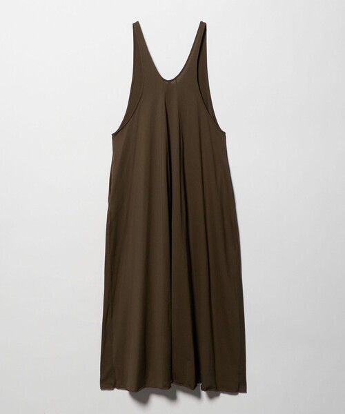 Steven Alan(スティーブンアラン)の「<HAKUJI>TANK TOP DRESS/ワンピース(ワンピース・レディース・ブラック/ダークブラウン・FREE)」の3枚目の写真