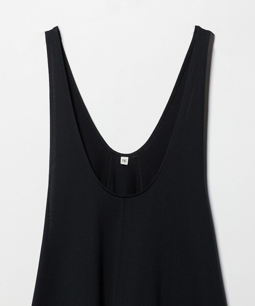 Steven Alan(スティーブンアラン)の「<HAKUJI>TANK TOP DRESS/ワンピース(ワンピース・レディース・ブラック/ダークブラウン・FREE)」の10枚目の写真