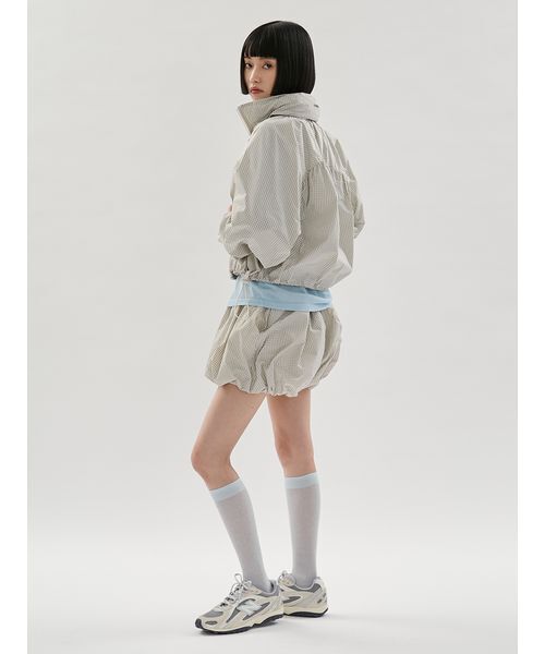 emmi（エミ）の「バルーンショートパンツ/撥水【セットアップ対応】（その他パンツ・レディース・ブラック/チェック・F）」の3枚目の写真