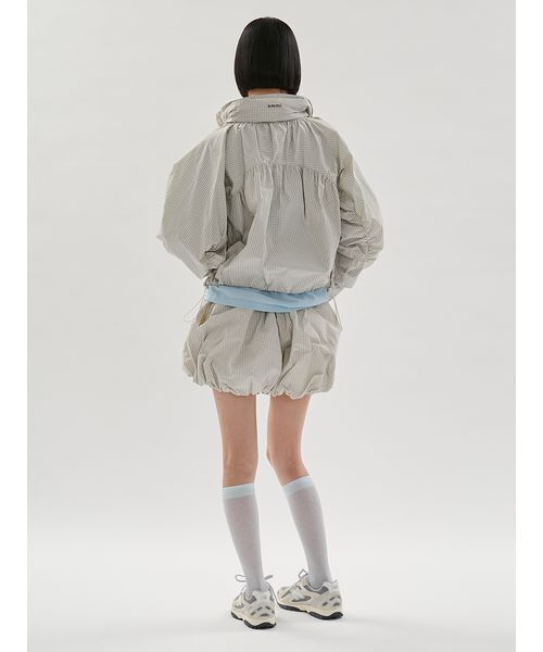 emmi（エミ）の「バルーンショートパンツ/撥水【セットアップ対応】（その他パンツ・レディース・ブラック/チェック・F）」の10枚目の写真