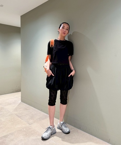 emmi（エミ）の「バルーンショートパンツ/撥水【セットアップ対応】（その他パンツ・レディース・ブラック/チェック・F）」の17枚目の写真