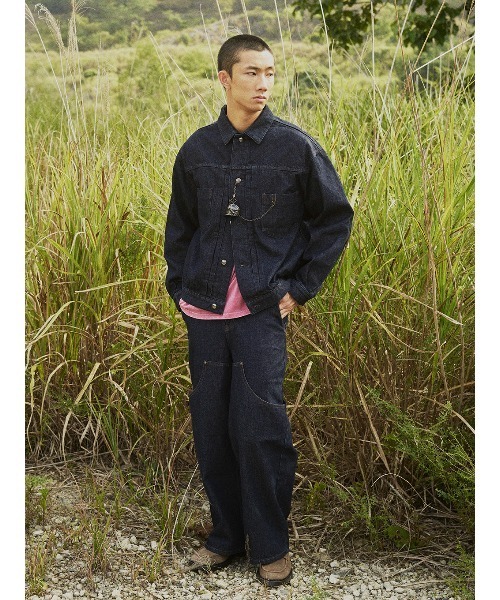 ELCHELE（エルチェレ）の「DOUBLE KNEE EXL DENIM（デニムパンツ・レディース・インディゴブルー/ブルー・24inch/26inch/25inch）」の12枚目の写真