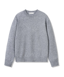 BAKKEN（バッケン）の「ウールラウンドデイリーニット BK8944_グレー（ニット/セーター）」