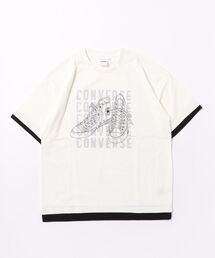 CONVERSE | CONVERSE/コンバース レイヤード風プリント半袖Tシャツ(Tシャツ/カットソー)