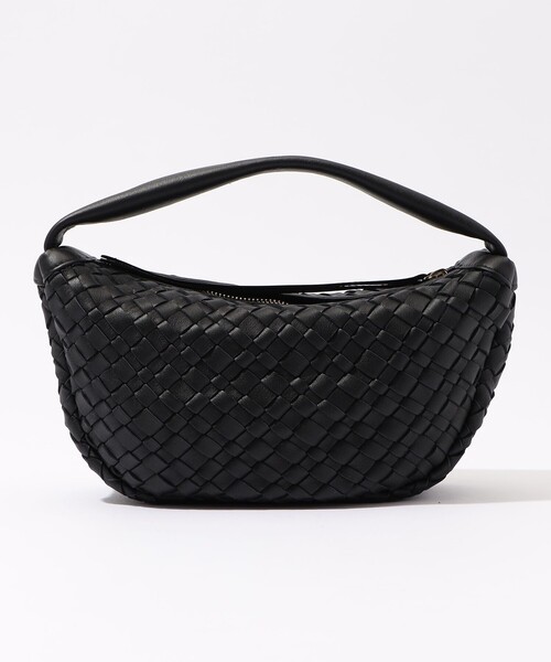 VIOLAd'ORO（ヴィオラドーロ）の「VIOLAd'ORO レザー メッシュバッグ（ハンドバッグ・レディース・ブラック/グレー・FREE）」の5枚目の写真