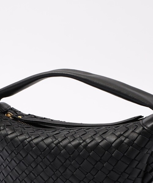 VIOLAd'ORO（ヴィオラドーロ）の「VIOLAd'ORO レザー メッシュバッグ（ハンドバッグ・レディース・ブラック/グレー・FREE）」の7枚目の写真