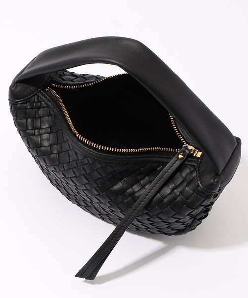 VIOLAd'ORO（ヴィオラドーロ）の「VIOLAd'ORO レザー メッシュバッグ（ハンドバッグ・レディース・ブラック/グレー・FREE）」の9枚目の写真