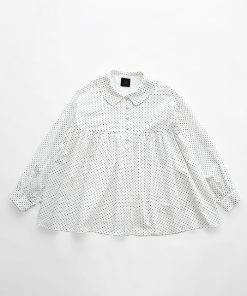 オオカミと雨色のしずくに（シャツ/ブラウス）｜オオカミとフクロウ