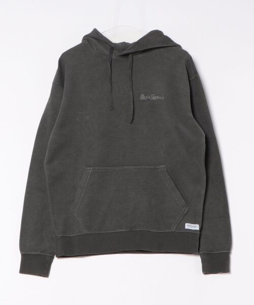 BANKS(バンクス)の「HOODIE/BANKS JOURNAL/バンクスジャーナル ブランドロゴ プルオーバーパーカー(パーカー・メンズ・ブラック/マスタード・MEDIUM)」の7枚目の写真