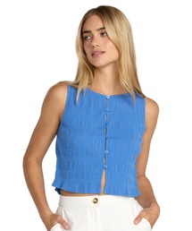 RVCA ウィメンズ SCRUNCH TOP 半袖シャツ 【2026年春夏モデル】