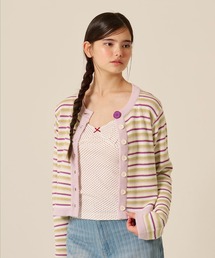 トップス（パープル/紫色系・ボーダー柄）ファッション通販 - ZOZOTOWN