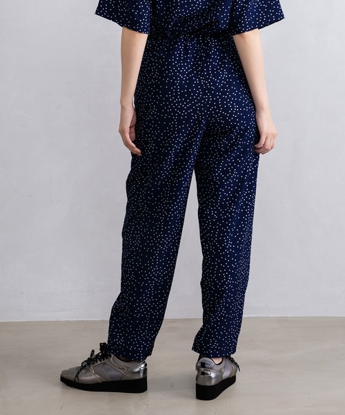 MARECHAL TERRE（マルシャルテル）の「ワイドテーパードパンツ（その他パンツ・レディース・ブラック/ホワイト系その他/アイボリー/ネイビー系/ブラック系その他・MEDIUM/SMALL）」の7枚目の写真