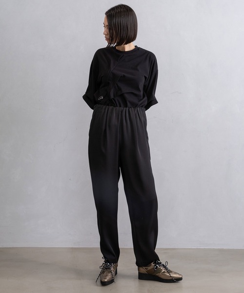 MARECHAL TERRE（マルシャルテル）の「ワイドテーパードパンツ（その他パンツ・レディース・ブラック/ホワイト系その他/アイボリー/ネイビー系/ブラック系その他・MEDIUM/SMALL）」の18枚目の写真