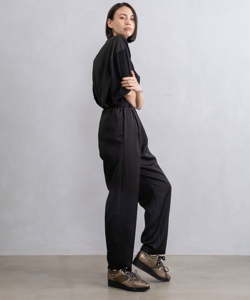 MARECHAL TERRE（マルシャルテル）の「ワイドテーパードパンツ（その他パンツ・レディース・ブラック/ホワイト系その他/アイボリー/ネイビー系/ブラック系その他・MEDIUM/SMALL）」の20枚目の写真