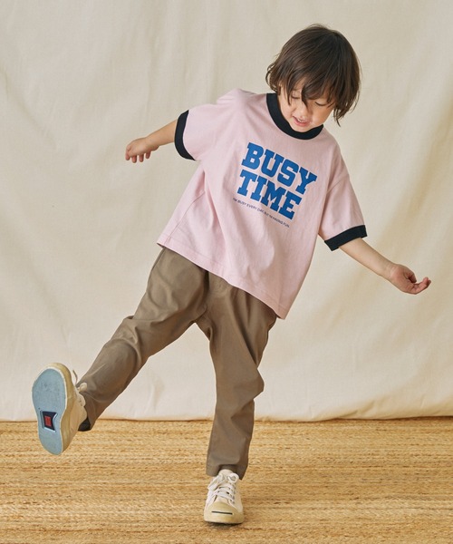 FOV(フォブ)の「FOV/フォブ BUSY TIME Tシャツ(Tシャツ/カットソー・キッズ・ピンク/ホワイト/ベージュ系その他・XL/L/M/S)」の6枚目の写真