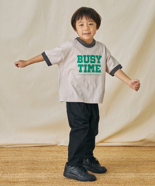 FOV(フォブ)の「FOV/フォブ BUSY TIME Tシャツ(Tシャツ/カットソー・キッズ・ピンク/ホワイト/ベージュ系その他・XL/L/M/S)」の5枚目の写真