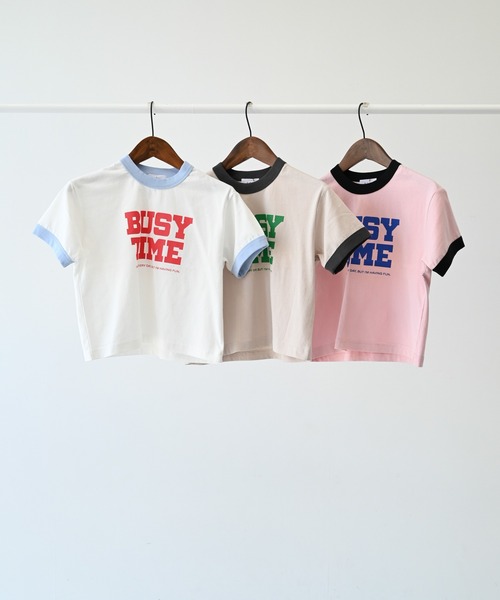 FOV(フォブ)の「FOV/フォブ BUSY TIME Tシャツ(Tシャツ/カットソー・キッズ・ピンク/ホワイト/ベージュ系その他・XL/L/M/S)」の13枚目の写真