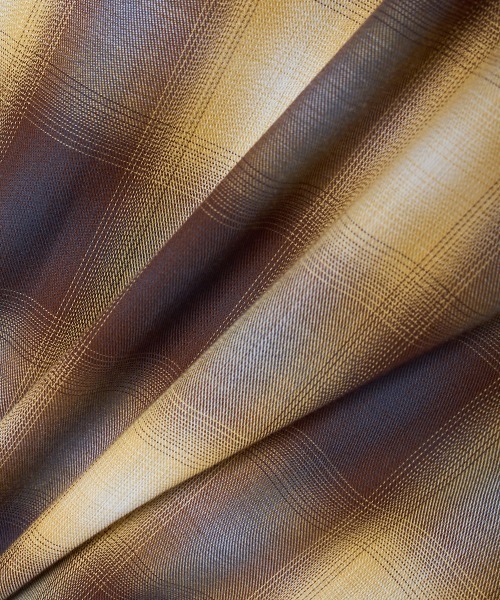 MSML（エムエスエムエル）の「OMBRE CHECK WIDE SHIRT（シャツ/ブラウス・メンズ・ブラック×ピンク/イエロー× ブルー・XL/L/M）」の6枚目の写真