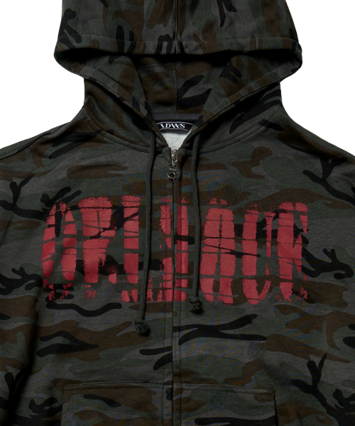 IDWS(アイドンワナセル)の「Oblique Hoodie Zip Up Dark Multi(パーカー・レディース・その他・2/1/0)」の17枚目の写真