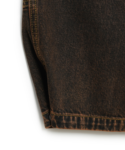 IDWS(アイドンワナセル)の「Overlap Carpenter Denim Pants Brown(デニムパンツ・レディース・その他・0/1/2)」の6枚目の写真