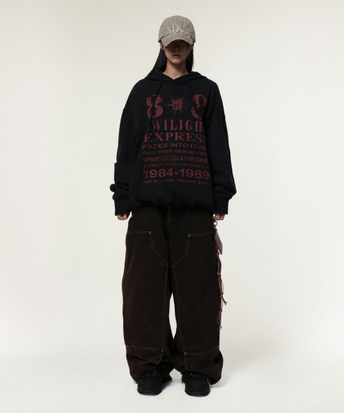 IDWS(アイドンワナセル)の「Overlap Carpenter Denim Pants Brown(デニムパンツ・レディース・その他・0/1/2)」の8枚目の写真