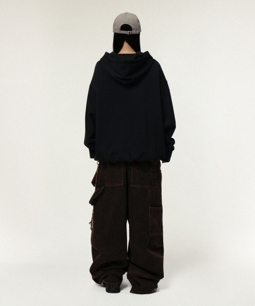 IDWS(アイドンワナセル)の「Overlap Carpenter Denim Pants Brown(デニムパンツ・レディース・その他・0/1/2)」の10枚目の写真