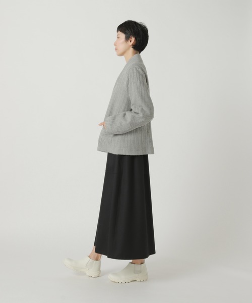 Plantation（プランテーション）の「ウォームへリン / ジャケット  / S（テーラードジャケット・レディース・ライトグレー・M size）」の9枚目の写真