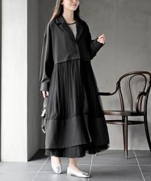 rps | チュール切替コートワンピース(ワンピース)