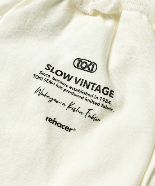 rehacer（レアセル）の「rehacer : Loop Wheel Tank Pants / ループウイール(吊り編み) タンク パンツ（その他パンツ・レディース・アイボリー/ブラック/ネイビー・SMALL）」の7枚目の写真