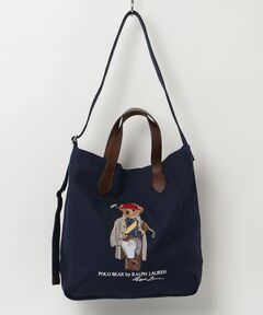 Polo ベア ツイル ショッパー トート（トートバッグ）｜POLO RALPH