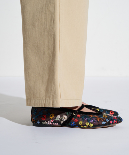 GRISE(グリーズ)の「GRISEシアーEMBROIDERY メリージェーン(その他シューズ・レディース・ブラック・25cm/22cm/24.5cm/24cm/23.5cm/23cm/22.5cm)」の6枚目の写真