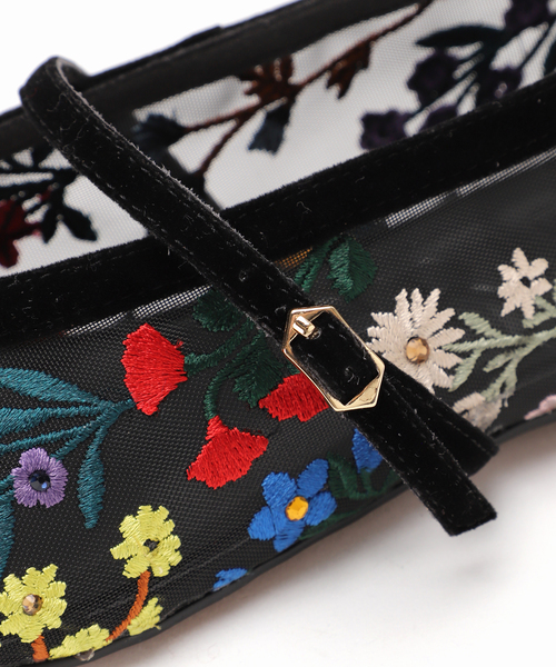 GRISE(グリーズ)の「GRISEシアーEMBROIDERY メリージェーン(その他シューズ・レディース・ブラック・25cm/22cm/24.5cm/24cm/23.5cm/23cm/22.5cm)」の13枚目の写真