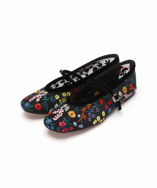 GRISE(グリーズ)の「GRISEシアーEMBROIDERY メリージェーン(その他シューズ・レディース・ブラック・25cm/22cm/24.5cm/24cm/23.5cm/23cm/22.5cm)」の16枚目の写真