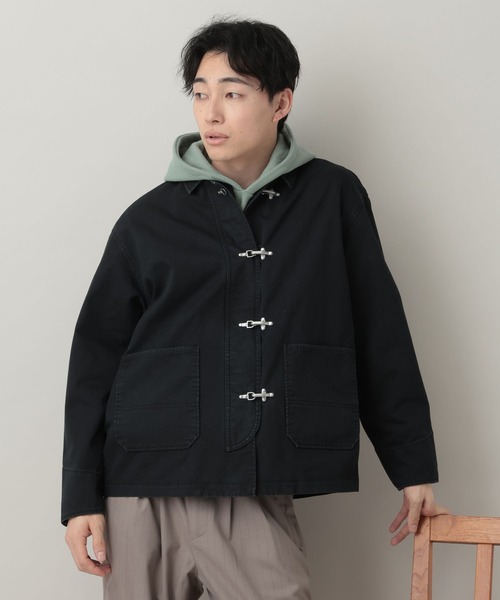 RAGEBLUE（レイジブルー）の「Fireman Buckle Denim Shirt Jacket/ファイヤーマンバックル/デニムジャケット（デニムジャケット・メンズ・ブラック/ホワイト/ネイビー・FREE）」の2枚目の写真