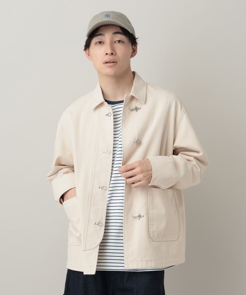 RAGEBLUE（レイジブルー）の「Fireman Buckle Denim Shirt Jacket/ファイヤーマンバックル/デニムジャケット（デニムジャケット・メンズ・ブラック/ホワイト/ネイビー・FREE）」の7枚目の写真