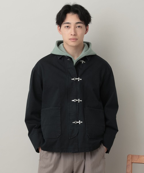 RAGEBLUE（レイジブルー）の「Fireman Buckle Denim Shirt Jacket/ファイヤーマンバックル/デニムジャケット（デニムジャケット・メンズ・ブラック/ホワイト/ネイビー・FREE）」の15枚目の写真