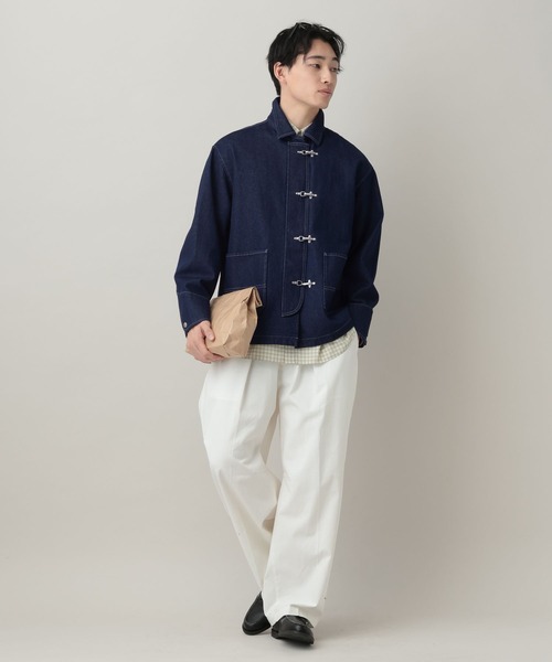 RAGEBLUE（レイジブルー）の「Fireman Buckle Denim Shirt Jacket/ファイヤーマンバックル/デニムジャケット（デニムジャケット・メンズ・ブラック/ホワイト/ネイビー・FREE）」の17枚目の写真