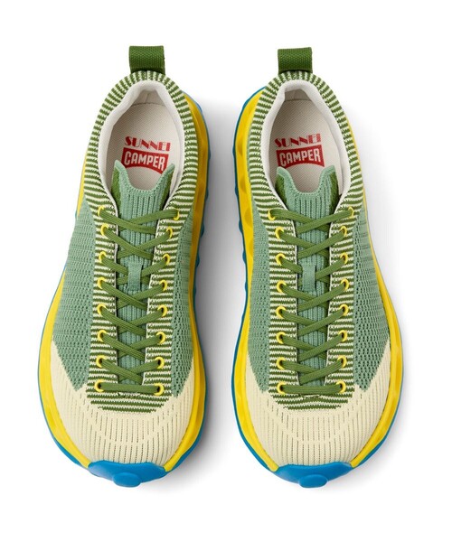 CAMPER（カンペール）の「[カンペール] PELOTISSIMA BY SUNNEI / スニーカー（スニーカー・レディース・グリーン・23.5cm/22.5cm/23.0cm/25.5cm/25.0cm/24.0cm）」の4枚目の写真