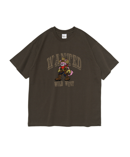 BERNI(ベルニ)の「ウォンティッドベルニ 半袖Tシャツ (カーキ)(Tシャツ/カットソー・レディース・その他・MEDIUM/LARGE/X-LARGE/2XL/SMALL)」の1枚目の写真