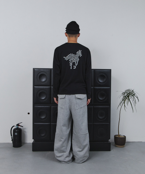 TANSANMAGNESIUM(タンサン マグネシウム)の「ポニーホットフィックスロングスリーブ(ブラック)(Tシャツ/カットソー・レディース・その他・1/2)」の9枚目の写真