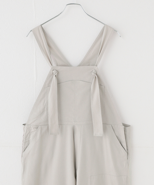 EMILY WEEK(エミリーウィーク)の「【BASERANGE/ベースレンジ】GREN OVERALLS / JUGR-WS-SP26(サロペット/オーバーオール・レディース・チャコールグレー・X-SMALL)」の3枚目の写真