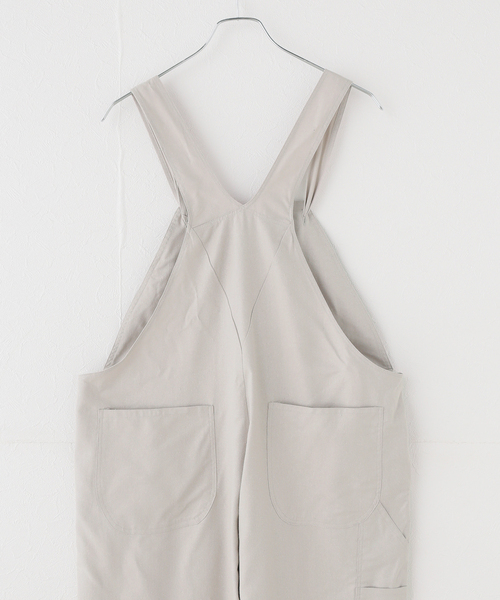 EMILY WEEK(エミリーウィーク)の「【BASERANGE/ベースレンジ】GREN OVERALLS / JUGR-WS-SP26(サロペット/オーバーオール・レディース・チャコールグレー・X-SMALL)」の4枚目の写真
