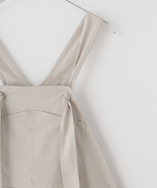EMILY WEEK(エミリーウィーク)の「【BASERANGE/ベースレンジ】GREN OVERALLS / JUGR-WS-SP26(サロペット/オーバーオール・レディース・チャコールグレー・X-SMALL)」の5枚目の写真