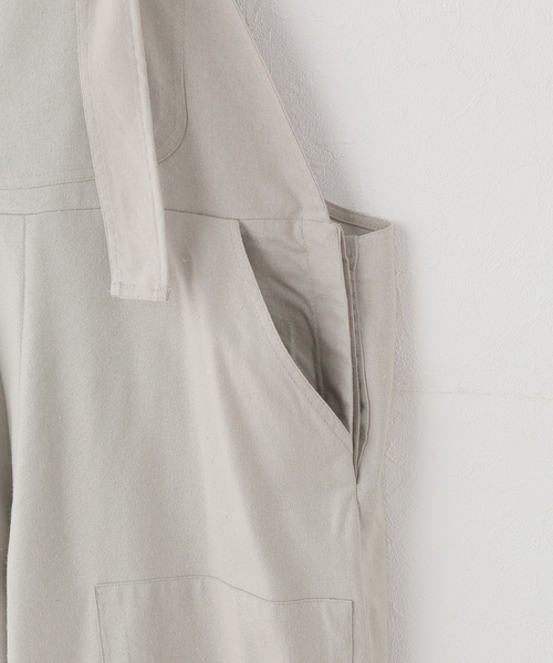 EMILY WEEK(エミリーウィーク)の「【BASERANGE/ベースレンジ】GREN OVERALLS / JUGR-WS-SP26(サロペット/オーバーオール・レディース・チャコールグレー・X-SMALL)」の7枚目の写真