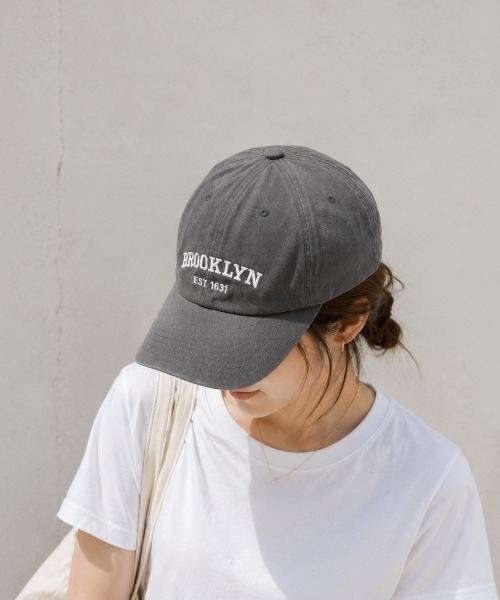 CALIFORNIA OUTFITTERS(カリフォルニア アウトフィッターズ)の「2D16 コットンツイル ロゴ キャップ(キャップ・メンズ・グレー/オレンジ/ブラック/アイボリー・FREE)」の3枚目の写真