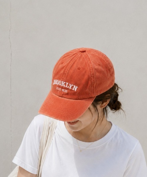 CALIFORNIA OUTFITTERS(カリフォルニア アウトフィッターズ)の「2D16 コットンツイル ロゴ キャップ(キャップ・メンズ・グレー/オレンジ/ブラック/アイボリー・FREE)」の4枚目の写真