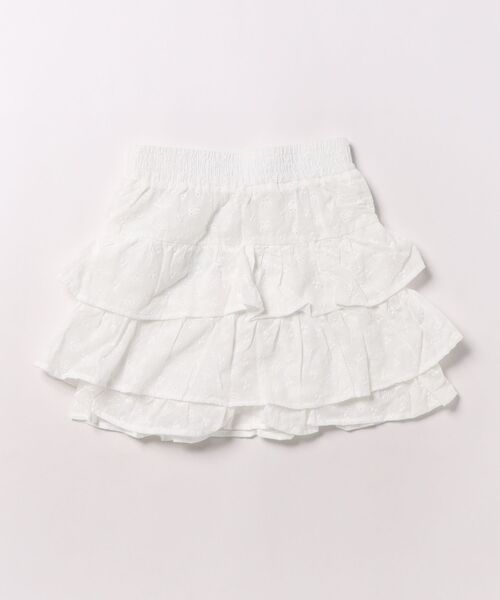 coca(coca)(コカ)の「キッズ レースフリルスカート(スカート・キッズ・ホワイト・120/130/140/150)」の16枚目の写真